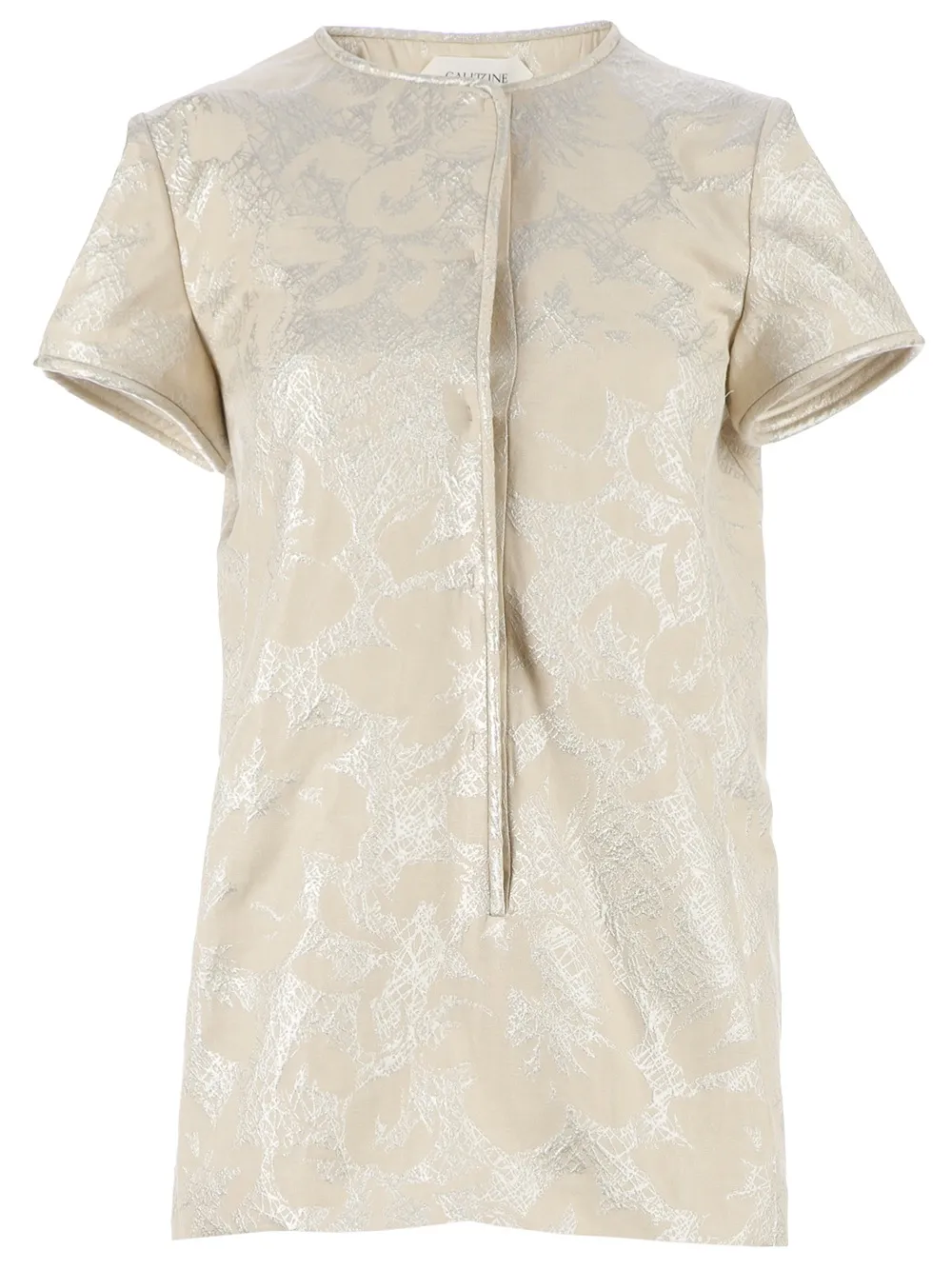 Комплект из жаккардовых брюк с металлическим блеском Galitzine
Комплект из жаккардовых брюк с металлическим блеском Galitzine