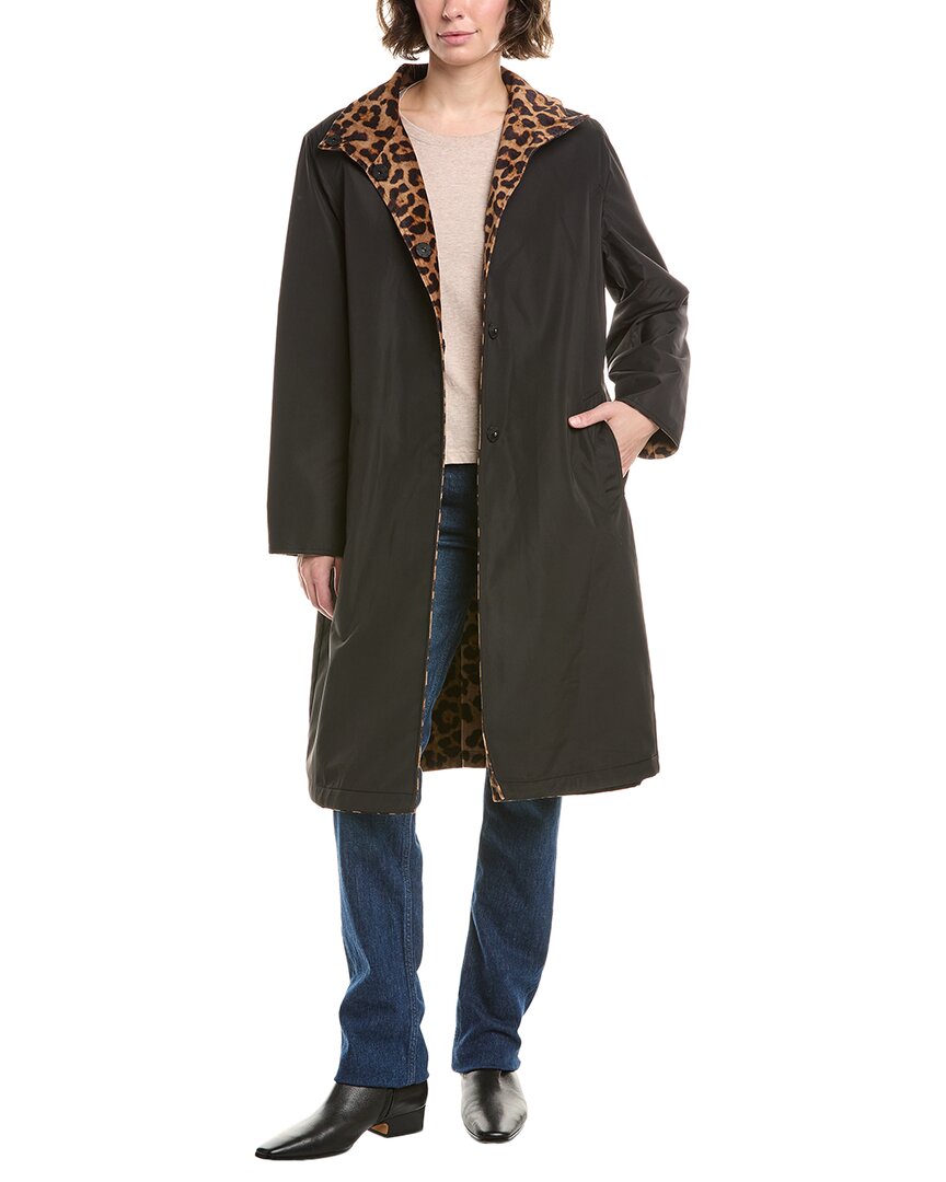 Двустороннее пальто с воротником-воронкой Jane Post, черный
Двустороннее пальто с воротником-воронкой Jane Post, черный