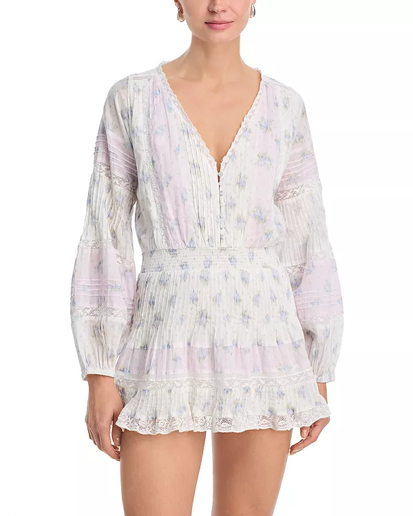 Платье Уинфри Loveshackfancy, фиолетовый
Платье Уинфри Loveshackfancy, фиолетовый