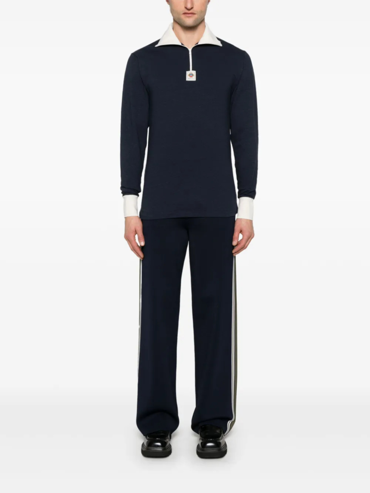 Bally свитер с нашивкой-логотипом, синий
Bally свитер с нашивкой-логотипом, синий