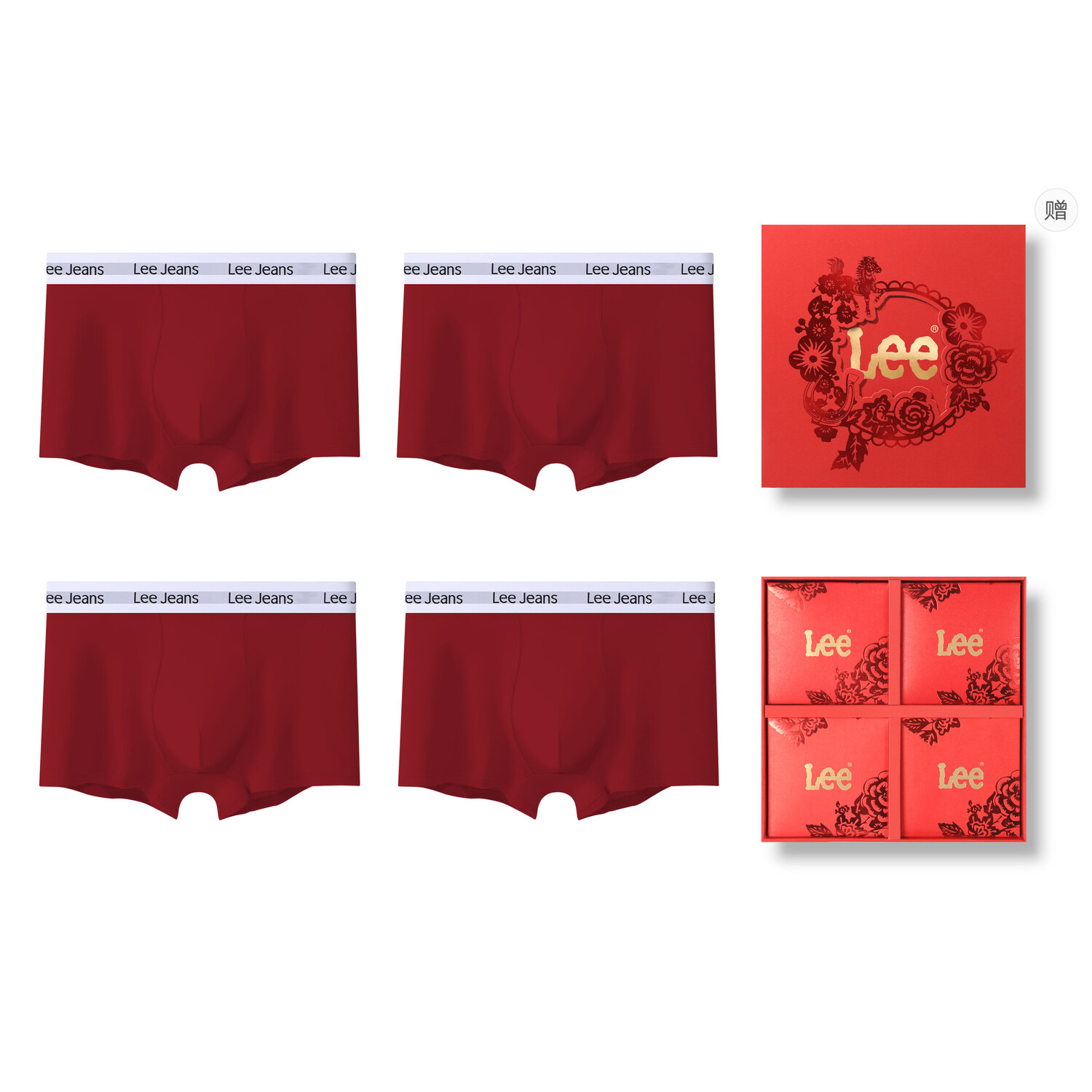 Трусы мужские 4 штуки подарочный набор Lee, Box 4 Pack (красный+красный+красный+красный)
Трусы мужские 4 штуки подарочный набор Lee, Box 4 Pack (красный+красный+красный+красный)