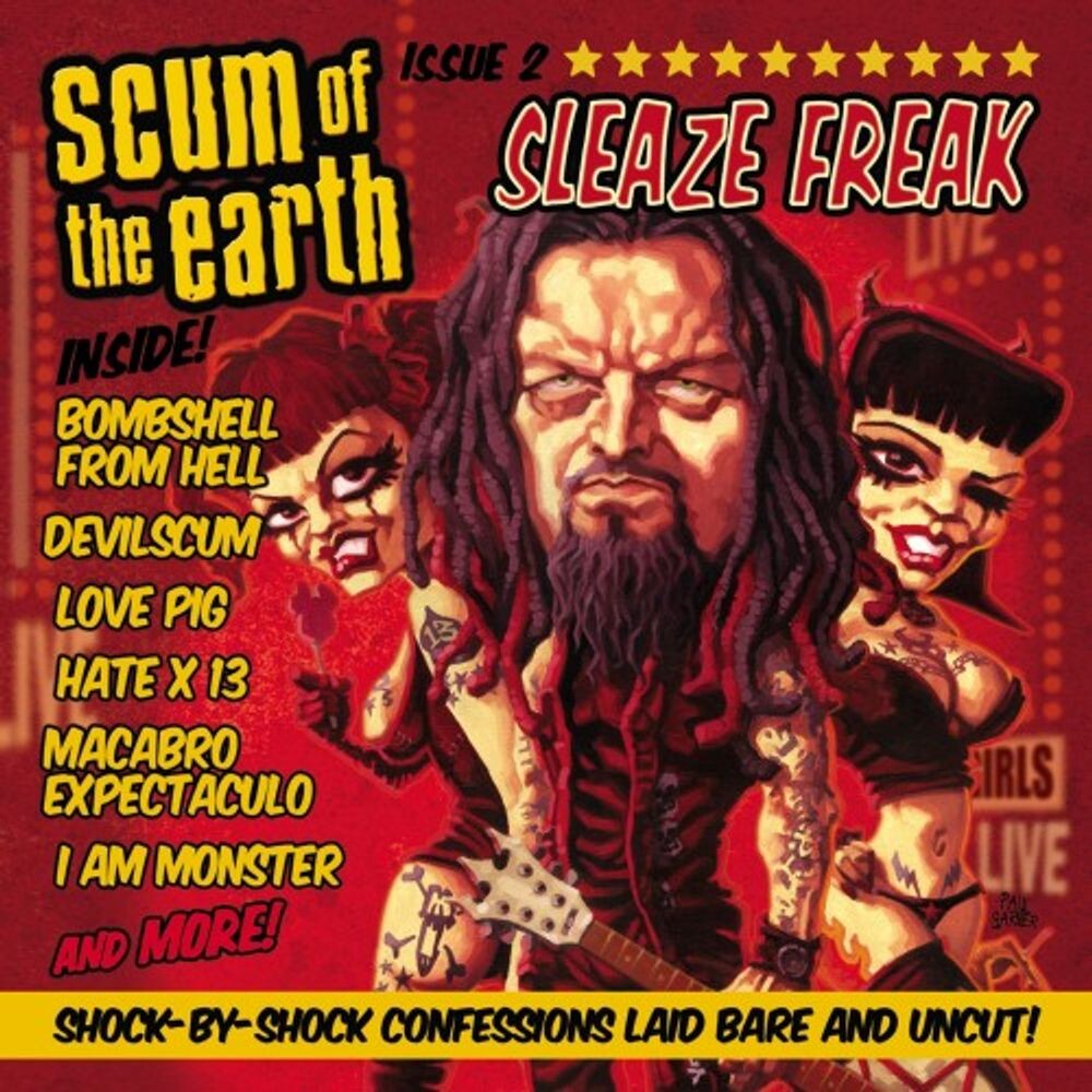 Диск CD Sleaze Freak - Scum Of The Earth
Диск CD Sleaze Freak - Scum Of The Earth