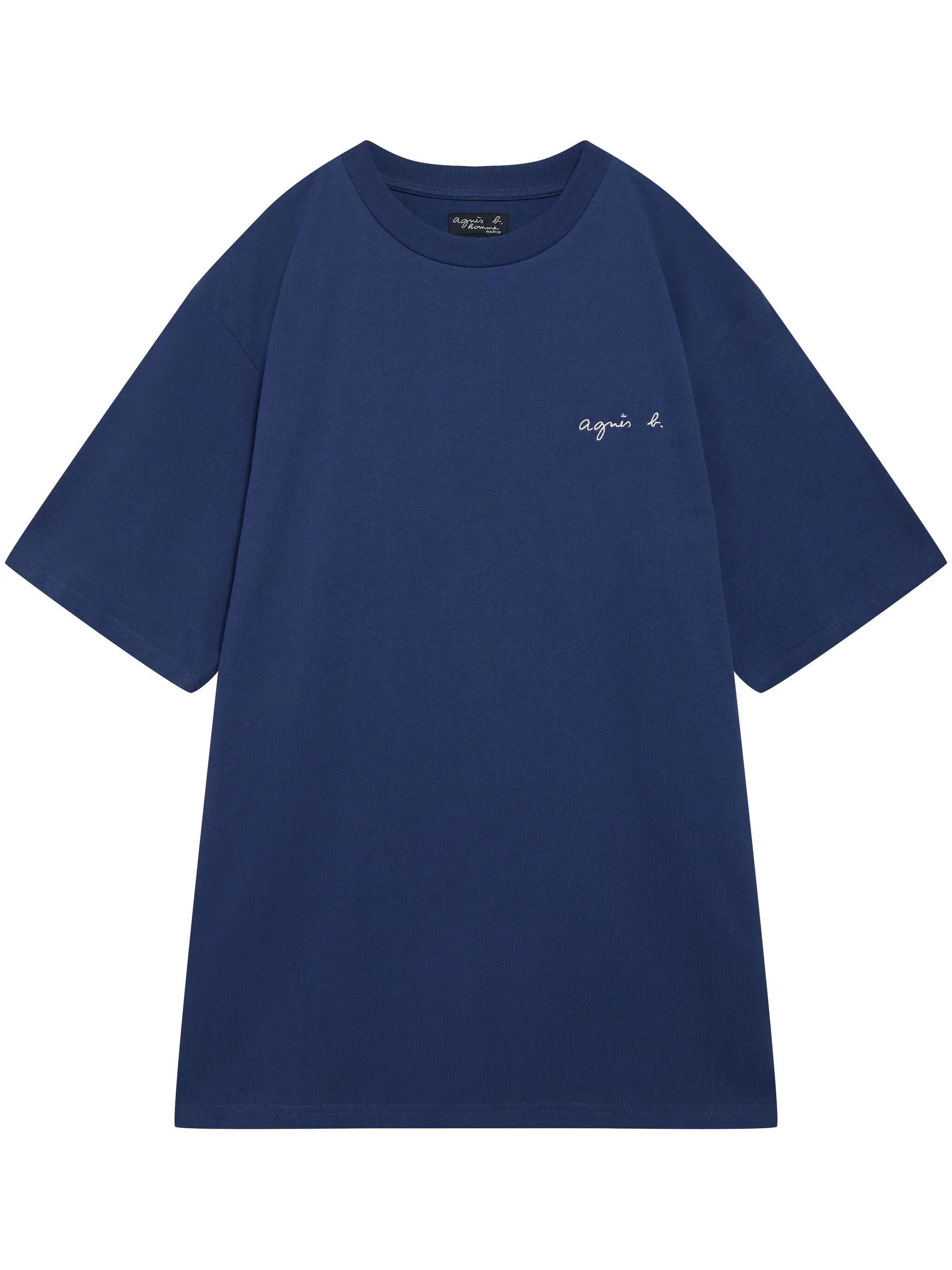 Футболка с вышитым логотипом Agnès B., синий
Футболка с вышитым логотипом Agnès B., синий