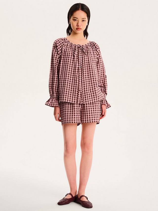 Рубашка Dianne в клетку OMNES, Pink
Рубашка Dianne в клетку OMNES, Pink