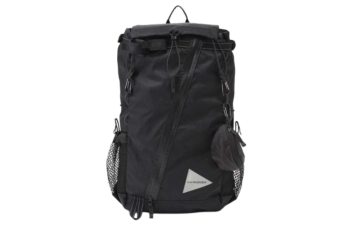 And Wander Рюкзак туристический нейлоновый разноцветный мужской, Black
And Wander Рюкзак туристический нейлоновый разноцветный мужской, Black