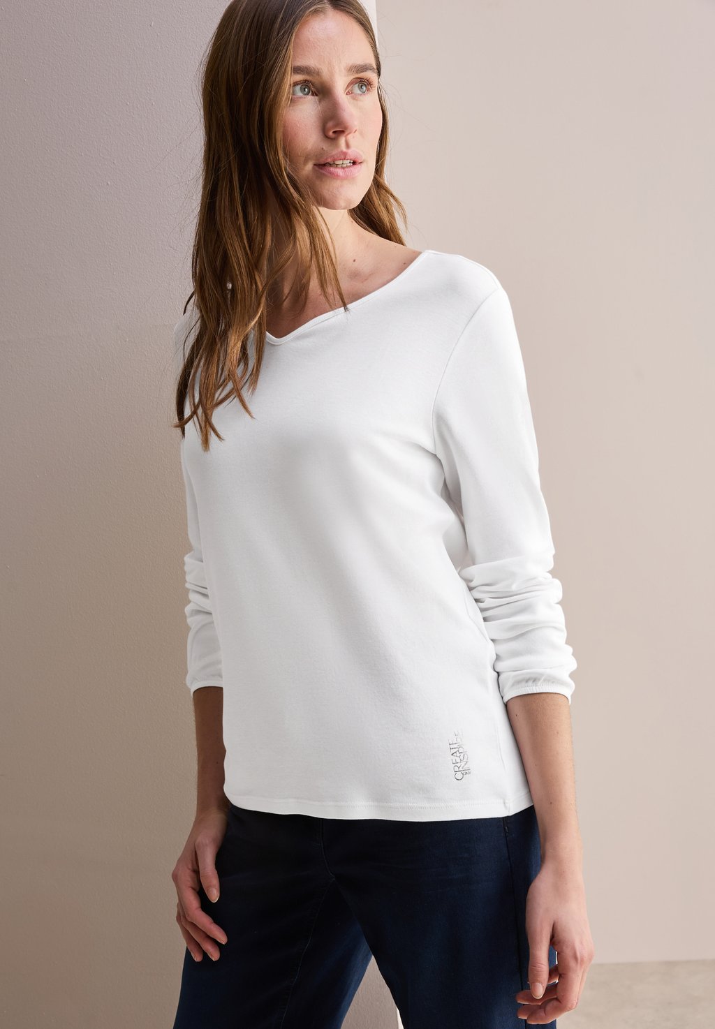 Рубашка с длинными рукавами Cecil, белый
Рубашка с длинными рукавами Cecil, белый