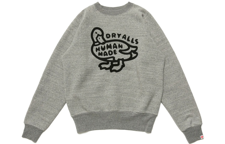 HUMAN MADE Серый мужской свитшот
HUMAN MADE Серый мужской свитшот