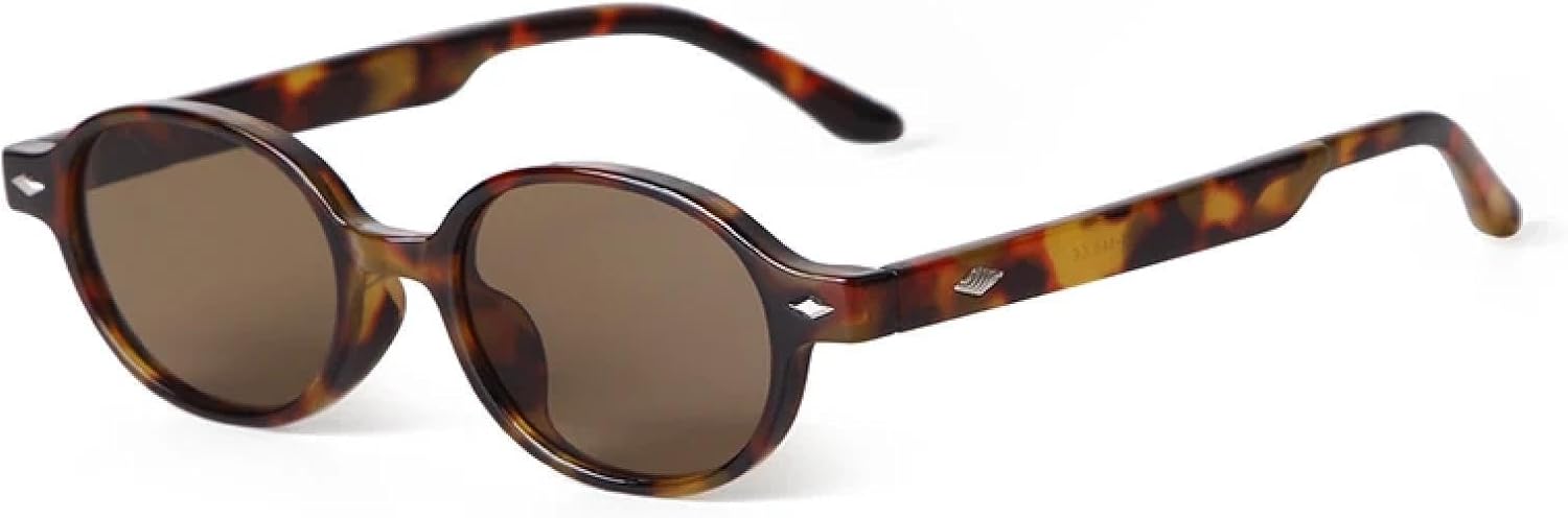 Солнцезащитные очки с защитой от УФ-излучения UV400 | Овальная коричневая оправа с заклепками | Для женщин и мужчин, для занятий спортом на открытом воздухе и вождения DSVIGF, 02
Солнцезащитные очки с защитой от УФ-излучения UV400 | Овальная коричневая оправа с заклепками | Для женщин и мужчин, для занятий спортом на открытом воздухе и вождения DSVIGF, 02