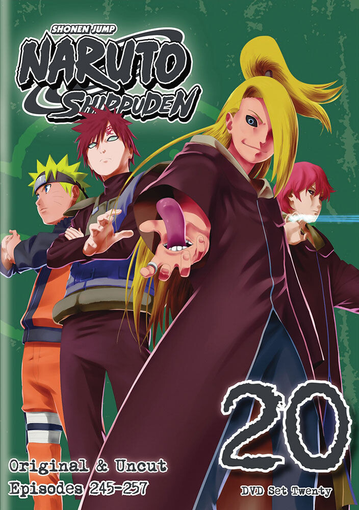 DVD диск Naruto Shippuden - Set 20 Uncut - DVD 
DVD диск Naruto Shippuden - Set 20 Uncut - DVD