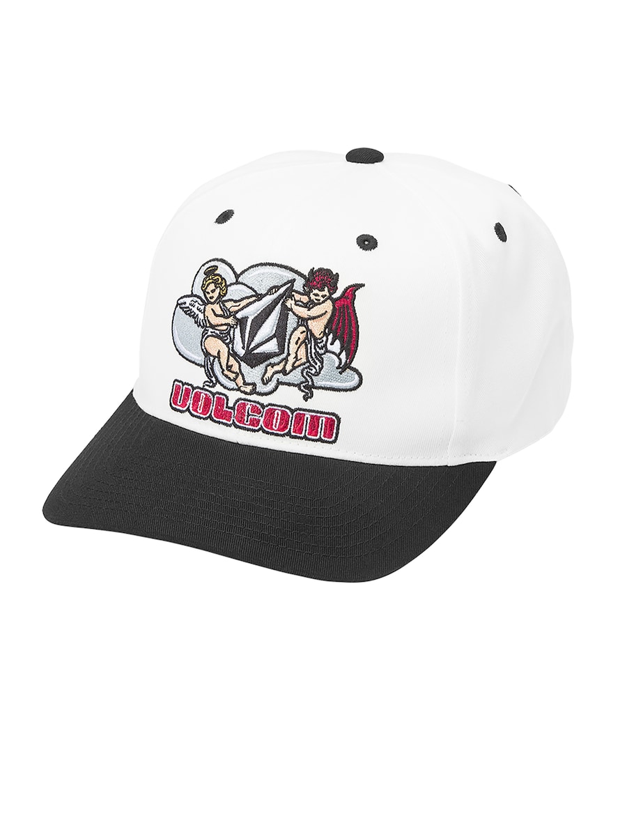 Бейсболка Volcom GOOD AND EVIL, от белого
Бейсболка Volcom GOOD AND EVIL, от белого