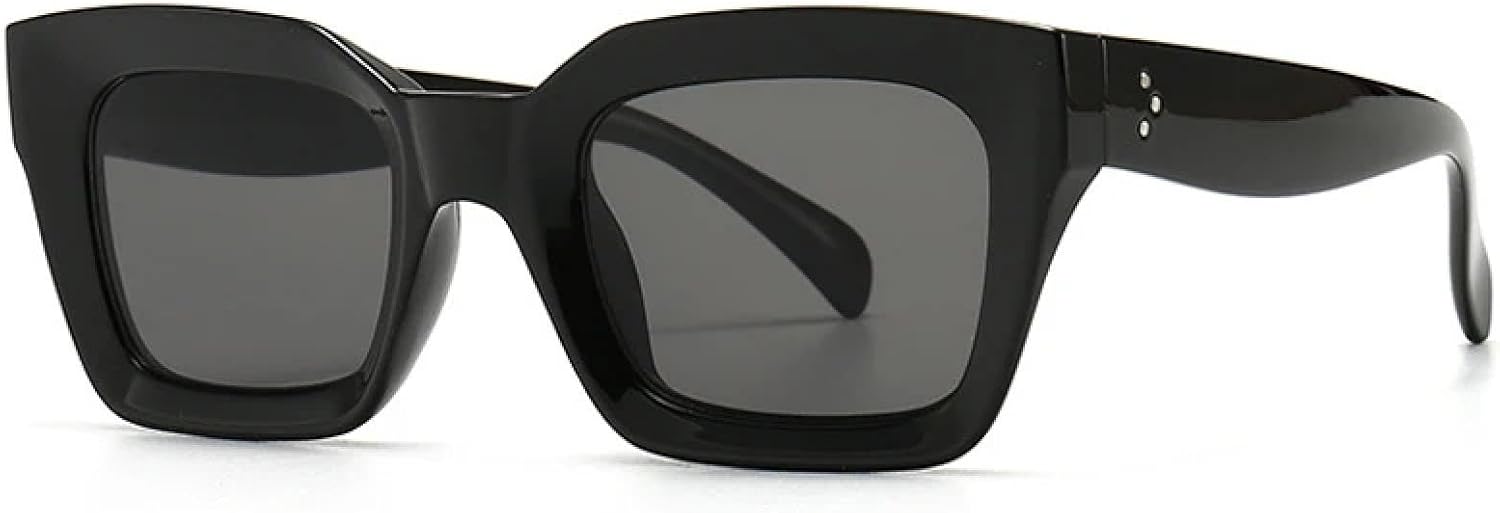 Солнцезащитные очки для женщин и мужчин, винтажные солнцезащитные очки для женщин, уникальные очки с плоской верхней частью, защита от УФ-излучения UV400 HHZZYVY, Black-black
Солнцезащитные очки для женщин и мужчин, винтажные солнцезащитные очки для женщин, уникальные очки с плоской верхней частью, защита от УФ-излучения UV400 HHZZYVY, Black-black