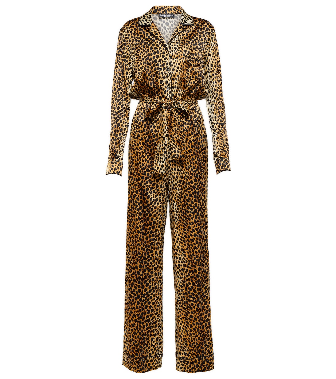 Комбинезон из смесового шелка с анималистичным принтом Dolce&Gabbana, Ocelot Macchia Nera
Комбинезон из смесового шелка с анималистичным принтом Dolce&Gabbana, Ocelot Macchia Nera