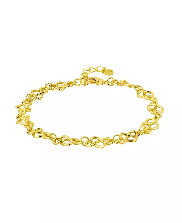 Серебряный и золотой браслет в форме сердца бесконечности And Now This, gold
Серебряный и золотой браслет в форме сердца бесконечности And Now This, gold