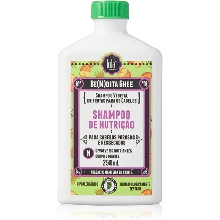 Be(M)Dita Ghee Питательный шампунь с ананасом и маслом карите 250мл, Lola
Be(M)Dita Ghee Питательный шампунь с ананасом и маслом карите 250мл, Lola