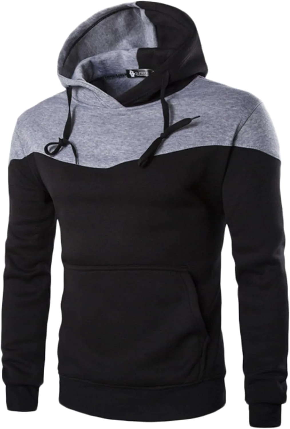 Мужской худи с капюшоном на шнурке, цветной блок, с карманом lonwick
Мужской худи с капюшоном на шнурке, цветной блок, с карманом lonwick