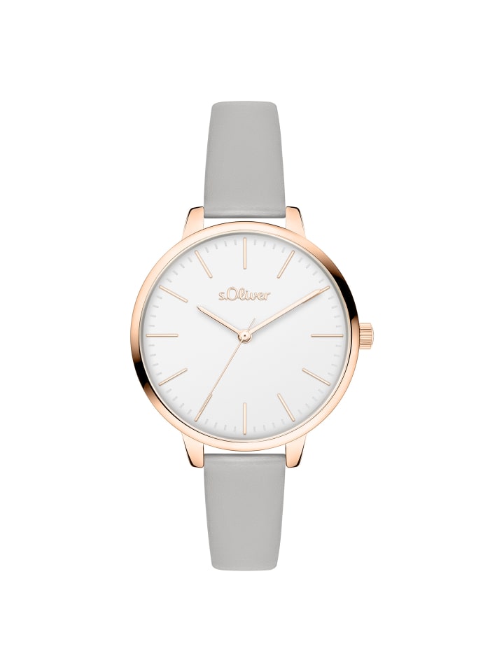 s.Oliver Вневременные и современные наручные часы серого цвета
s.Oliver Вневременные и современные наручные часы серого цвета