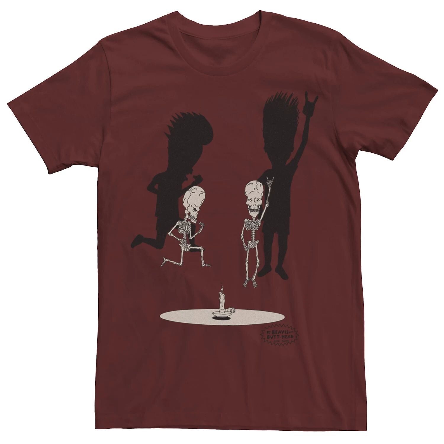 Мужская футболка Beavis and Butthead Skeletons Rocking Out Portrait Licensed Character
Мужская футболка Beavis and Butthead Skeletons Rocking Out Portrait Licensed Character