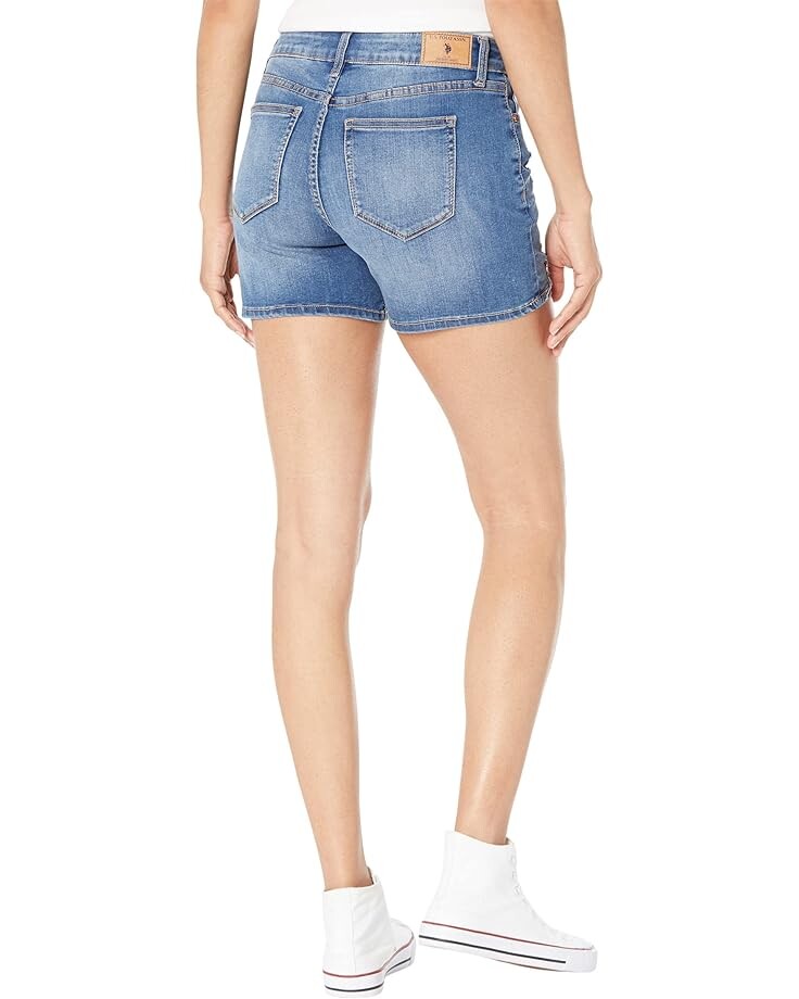 Шорты U.S. POLO ASSN. 4 1/2" Mid-Rise Stretch Denim Shorts in Medium Enzyme Wash, цвет Medium Enzyme Wash
Шорты U.S. POLO ASSN. 4 1/2" Mid-Rise Stretch Denim Shorts in Medium Enzyme Wash, цвет Medium Enzyme Wash