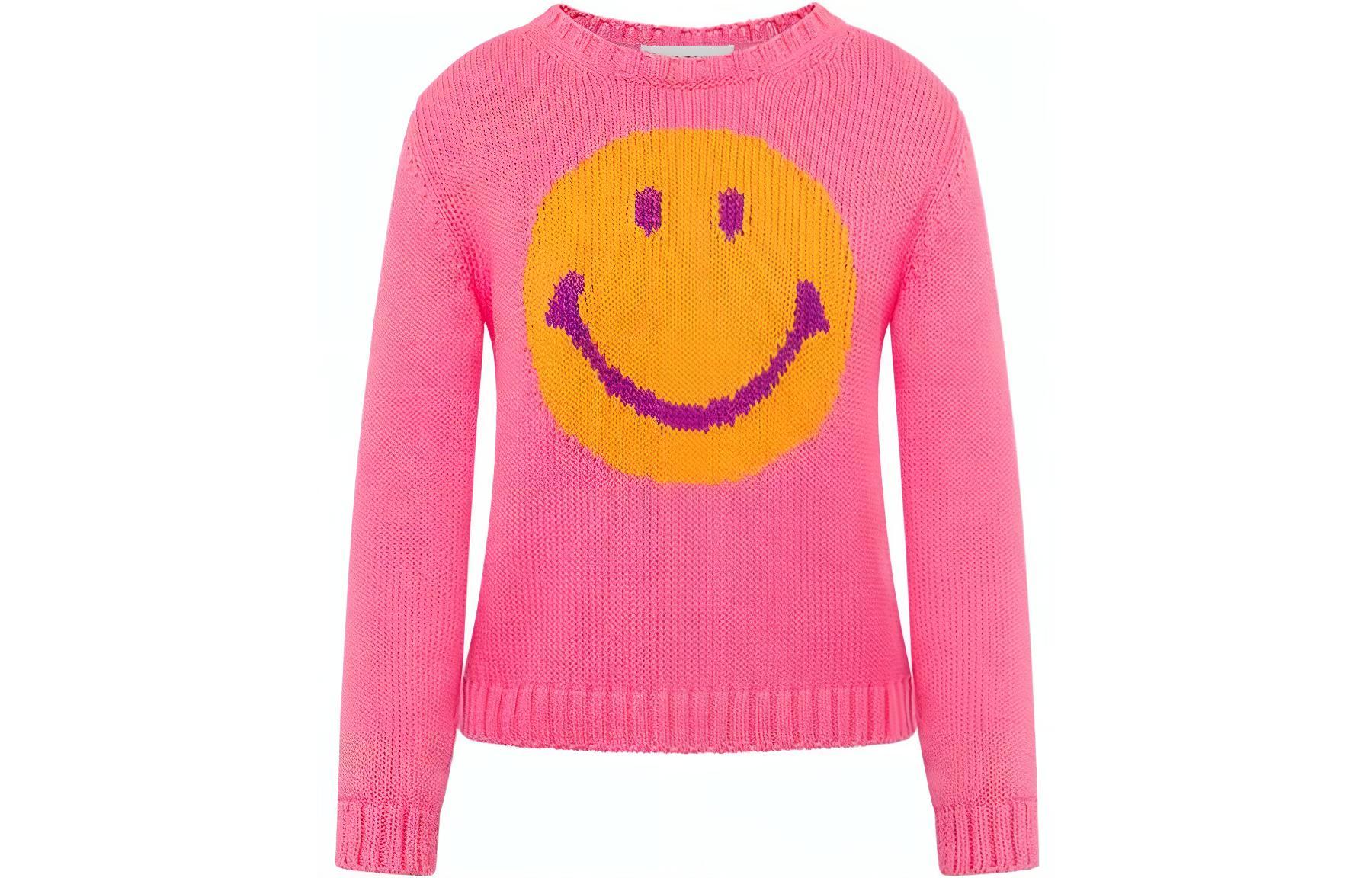 Smiley Logo Intarsia Crewneck Jumper MOSCHINO, розовый
Smiley Logo Intarsia Crewneck Jumper MOSCHINO, розовый