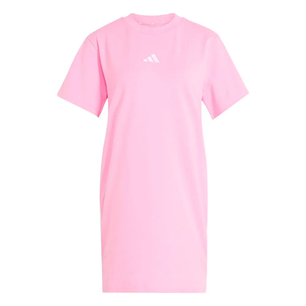 Футболка adidas Essentials с тремя полосками, короткий рукав, короткое платье, розовый
Футболка adidas Essentials с тремя полосками, короткий рукав, короткое платье, розовый