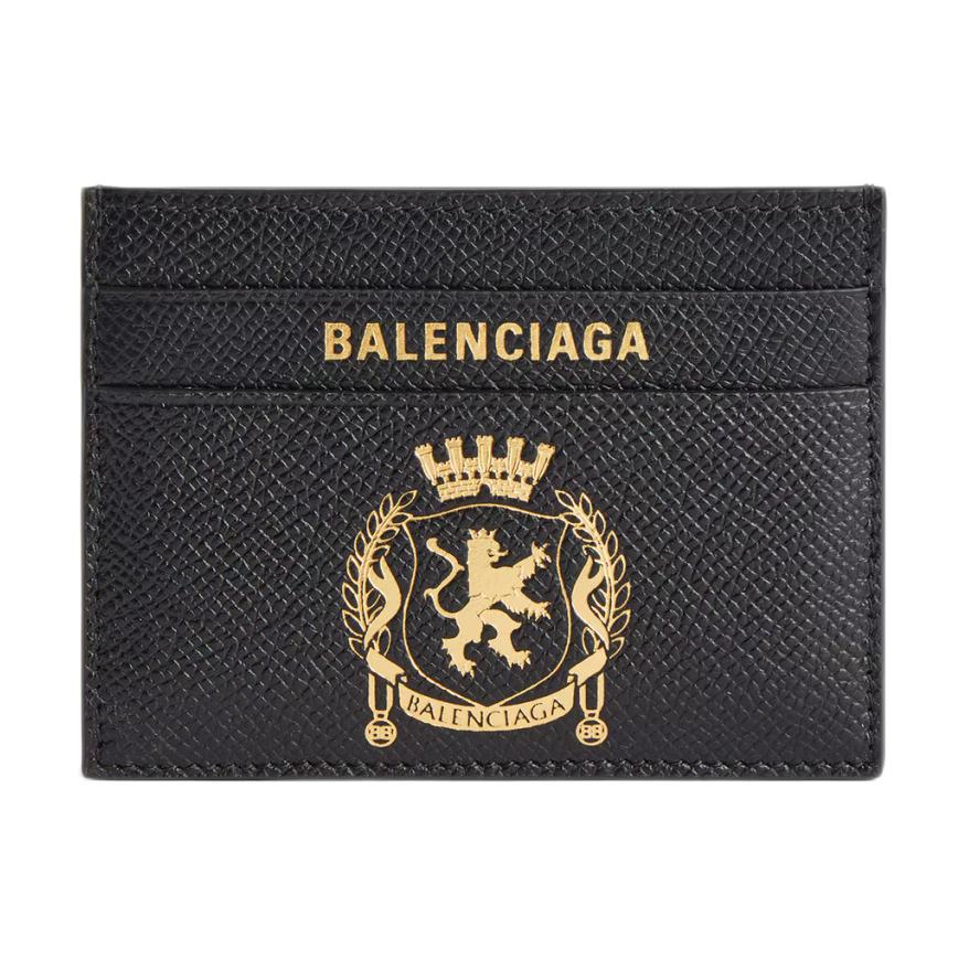 Balenciaga Мужской держатель для карт из телячьей кожи, черный
Balenciaga Мужской держатель для карт из телячьей кожи, черный