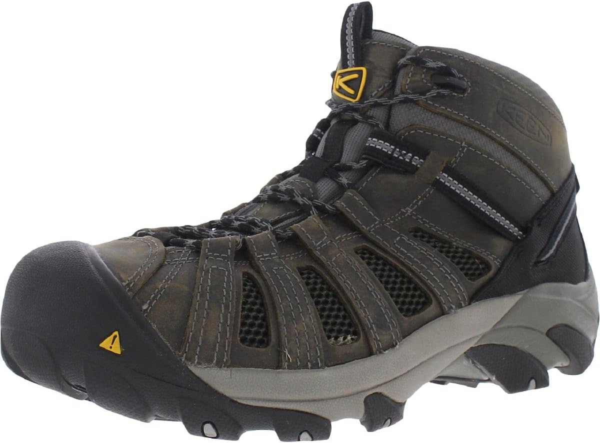 Мужские рабочие ботинки KEEN Utility Flint Mid с металлическим носком
Мужские рабочие ботинки KEEN Utility Flint Mid с металлическим носком