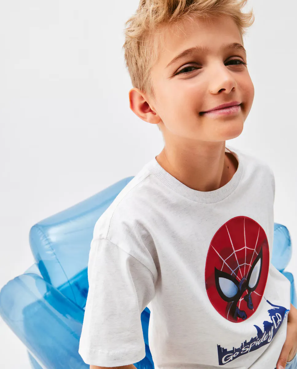 Человек-паук Голограмма Мальчик Футболка Kids El Corte Inglés, тёмно-синий
Человек-паук Голограмма Мальчик Футболка Kids El Corte Inglés, тёмно-синий