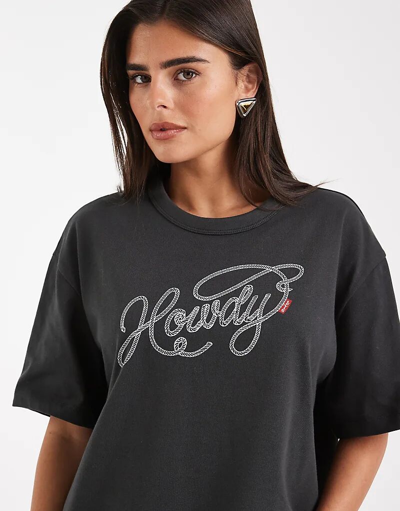 Футболка Levi's Tabor с вестерном, черная
Футболка Levi's Tabor с вестерном, черная