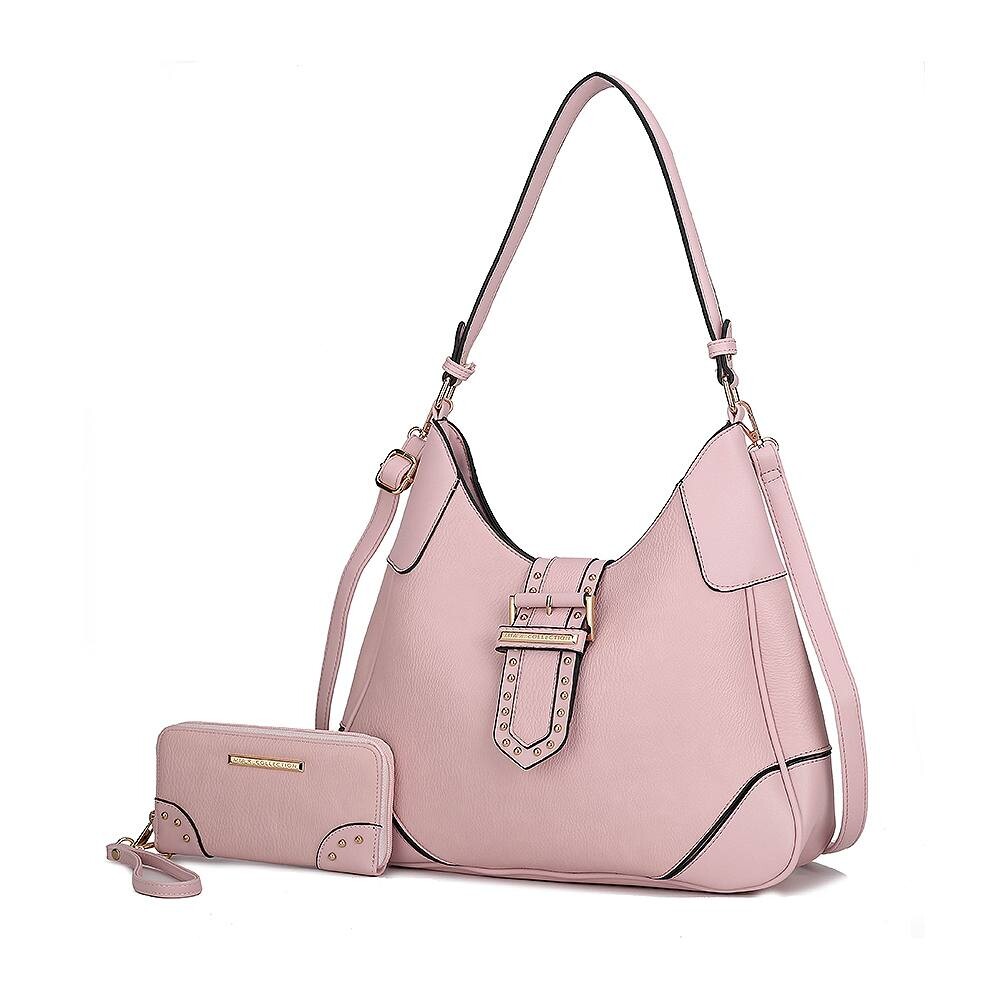 Женская сумка через плечо Juliette из веганской кожи MKF Collection с подходящим кошельком от Mia K, 2 предмета, цвет Charcoal
Женская сумка через плечо Juliette из веганской кожи MKF Collection с подходящим кошельком от Mia K, 2 предмета, цвет Charcoal