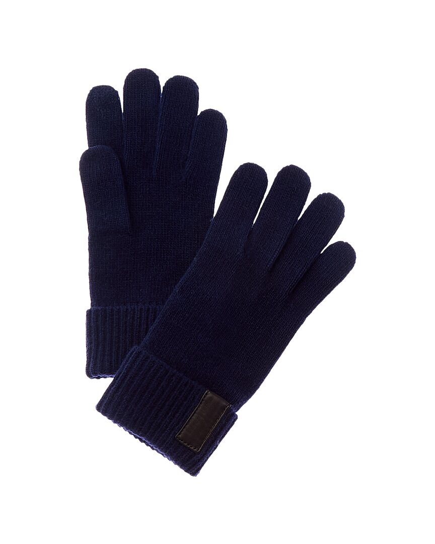 Перчатки из кашемира с кожаной отделкой Portolano, синий
Перчатки из кашемира с кожаной отделкой Portolano, синий