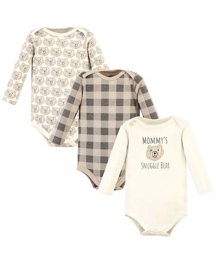 Детские хлопковые боди с длинным рукавом Hudson для мальчиков Hudson Baby, коричневый
Детские хлопковые боди с длинным рукавом Hudson для мальчиков Hudson Baby, коричневый