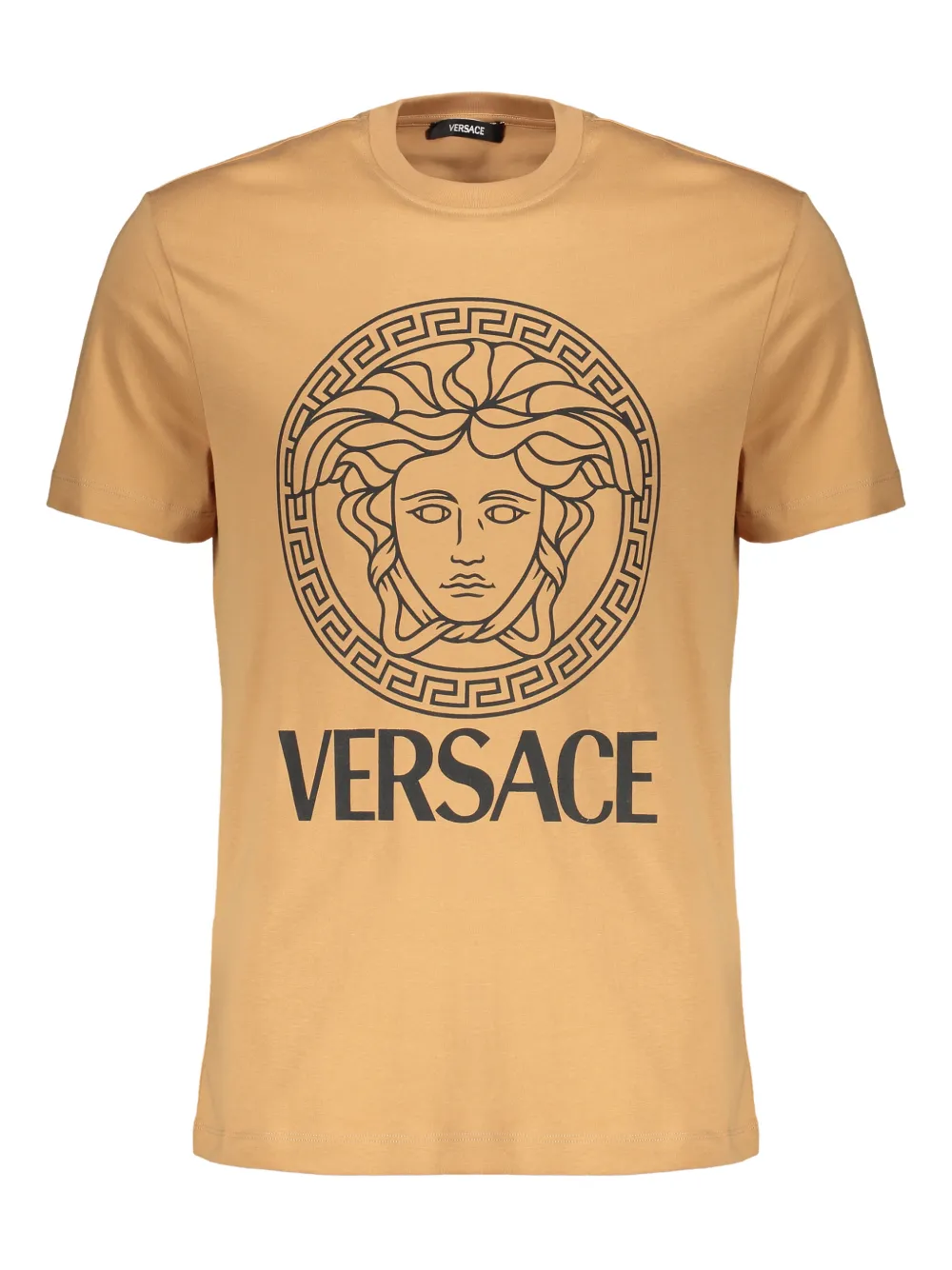 Футболка с принтом логотипа Versace, светло-коричневый
Футболка с принтом логотипа Versace, светло-коричневый
