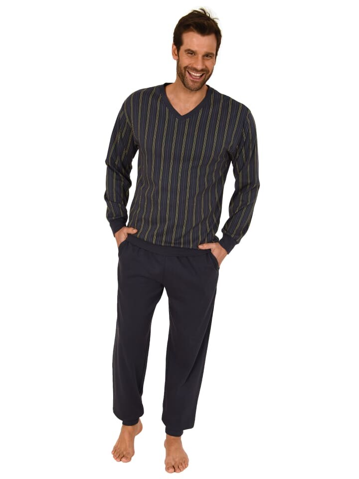 Пижама NORMANN lang Bündchen Kuschel interlock, синий
Пижама NORMANN lang Bündchen Kuschel interlock, синий