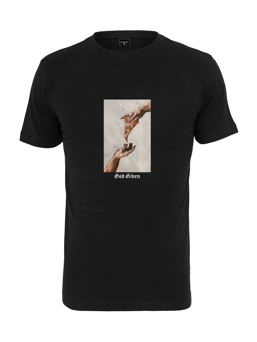 Рубашка Mister Tee God Given Pizza, черный
Рубашка Mister Tee God Given Pizza, черный