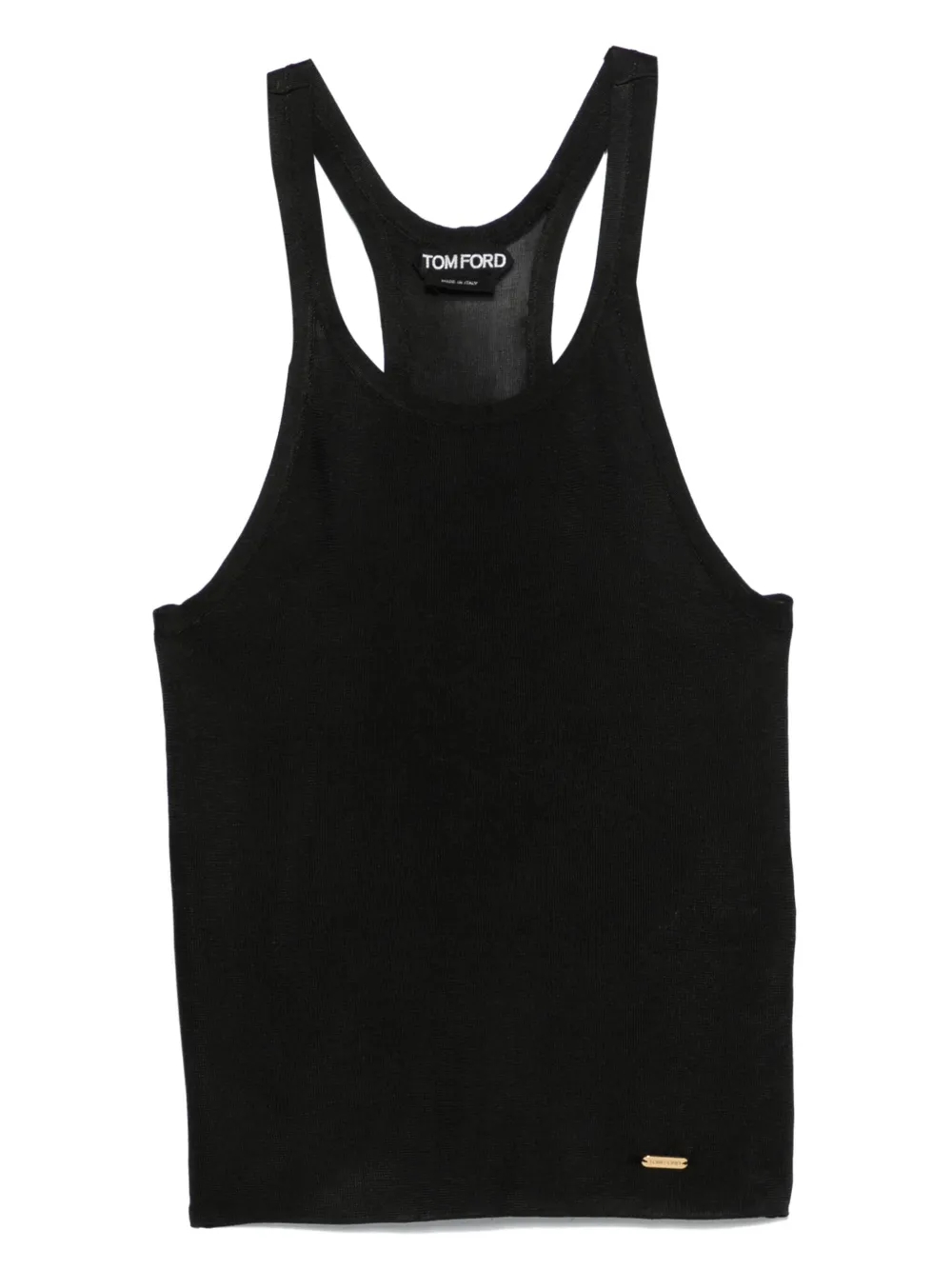 Топ с логотипом TOM FORD, черный 
Топ с логотипом TOM FORD, черный