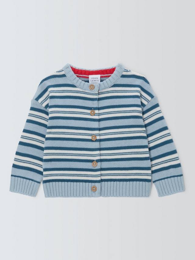 Детский полосатый кардиган John Lewis, Blue
Детский полосатый кардиган John Lewis, Blue