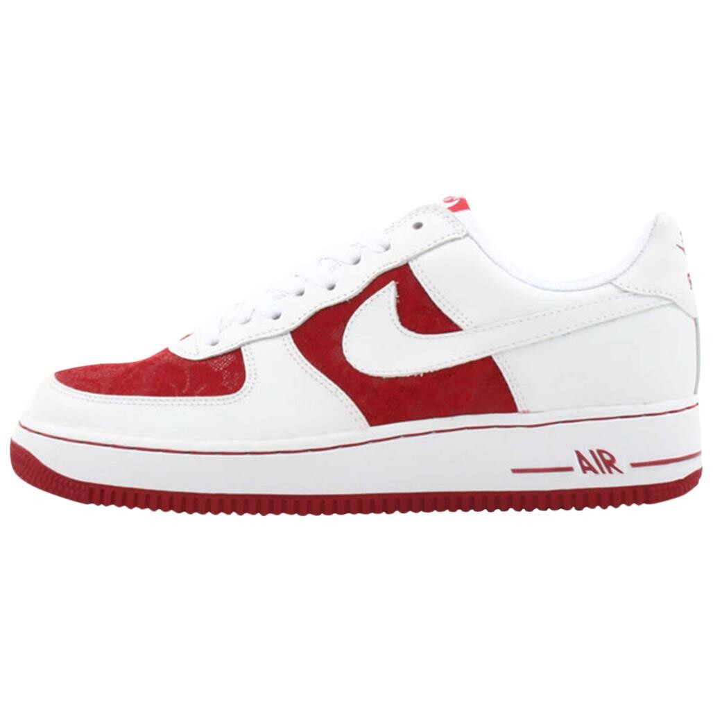 Кроссовки для скейтбординга Air Force 1 женские с низким верхом, белые/красные Nike
Кроссовки для скейтбординга Air Force 1 женские с низким верхом, белые/красные Nike