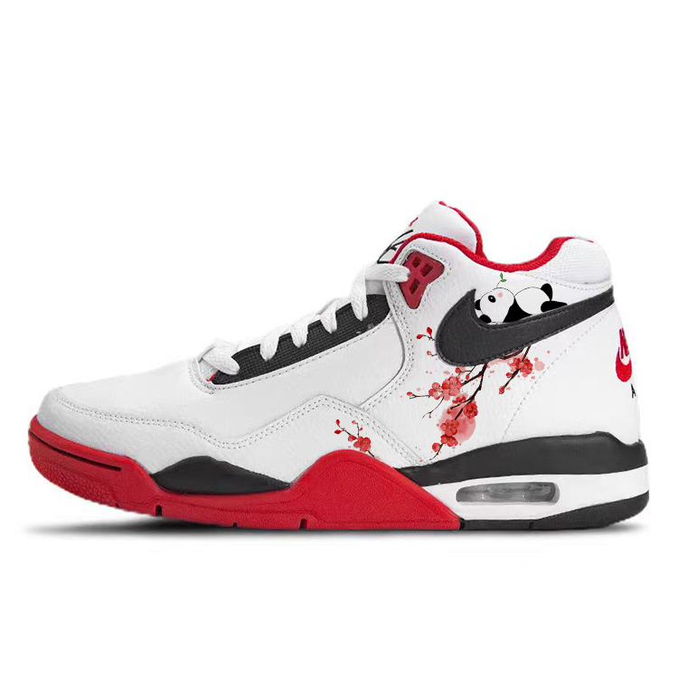 Nike Баскетбольные кроссовки Flight Legacy с высоким верхом, устойчивые к истиранию и скольжению, мужские, красные, белые
Nike Баскетбольные кроссовки Flight Legacy с высоким верхом, устойчивые к истиранию и скольжению, мужские, красные, белые