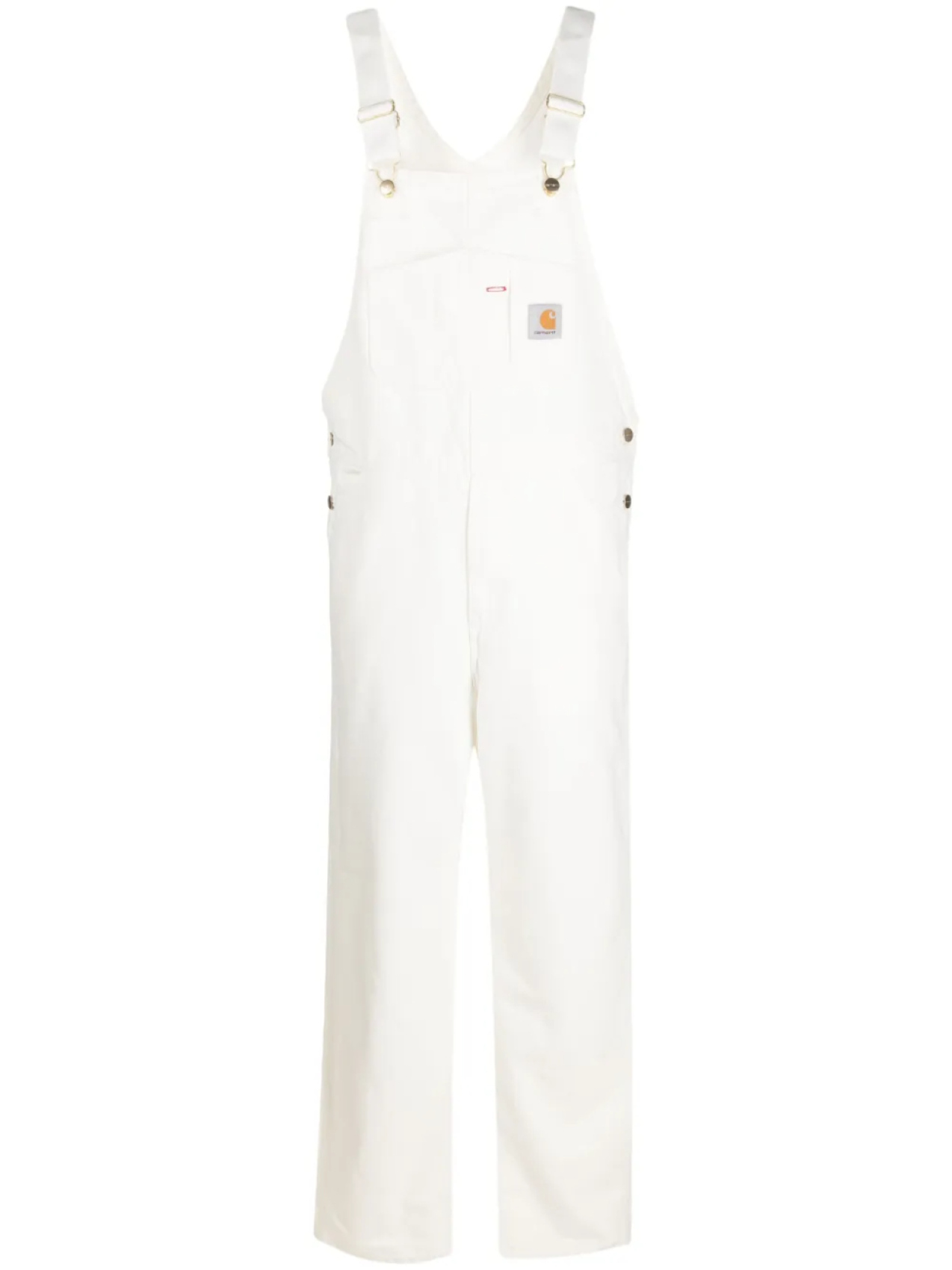 Carhartt WIP комбинезон прямого кроя с нашивкой-логотипом, белый
Carhartt WIP комбинезон прямого кроя с нашивкой-логотипом, белый