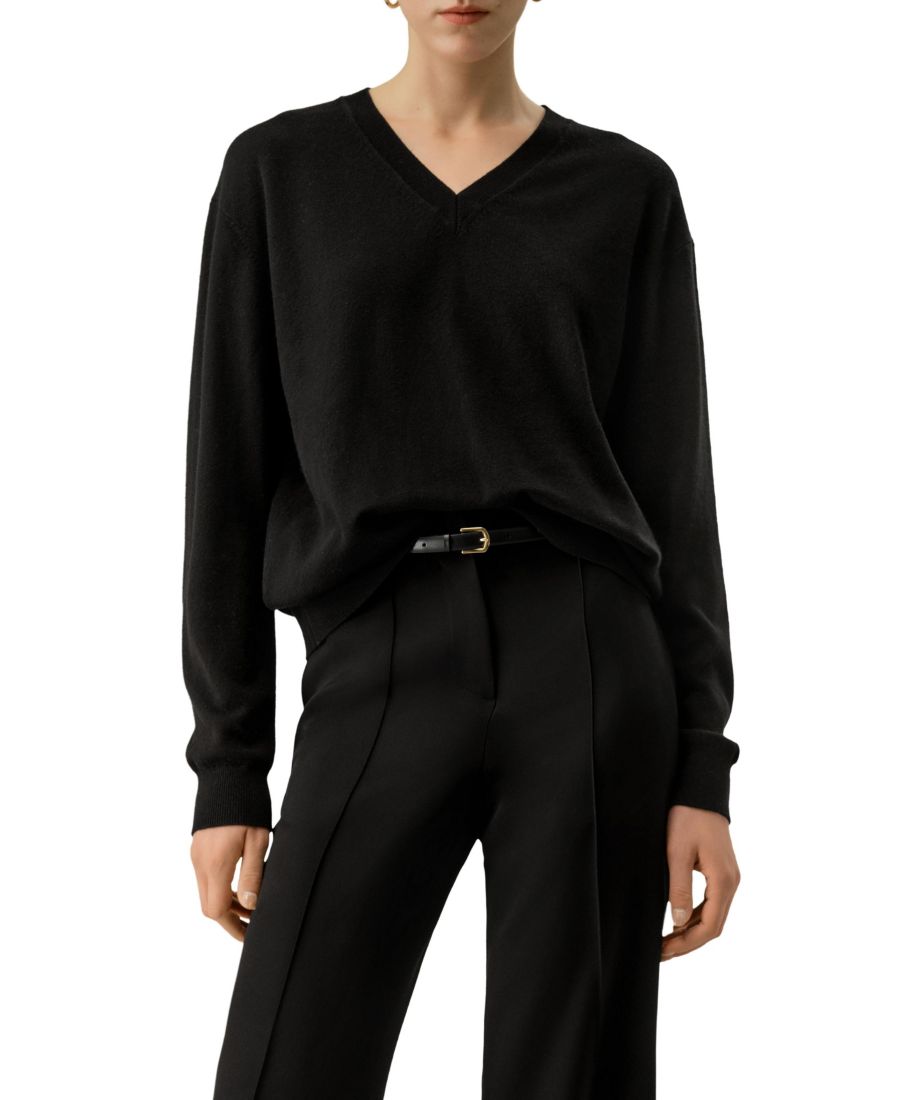 Детский кашемировый свитер с V-образным вырезом LILYSILK, Black
Детский кашемировый свитер с V-образным вырезом LILYSILK, Black