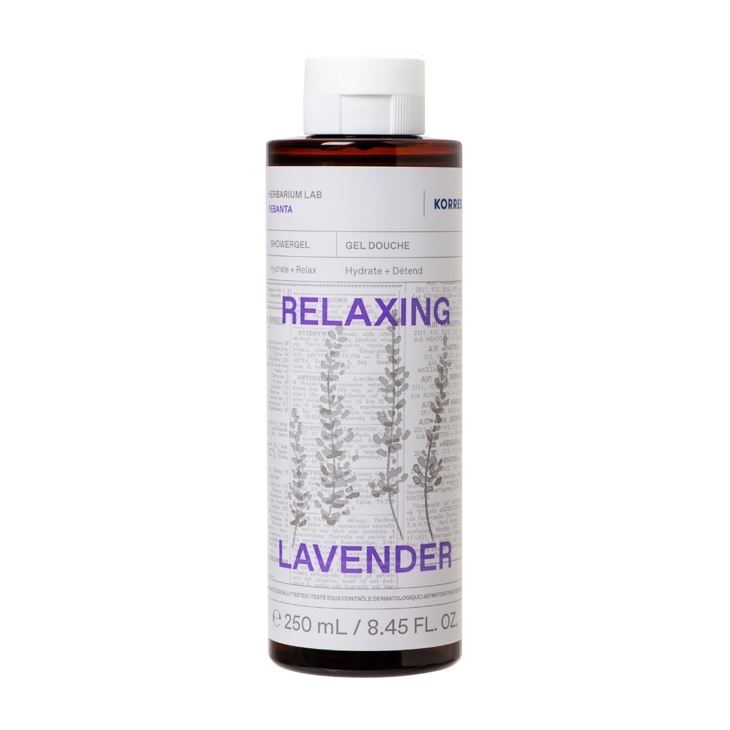 Гель для душа relaxing lavender Korres, объем 250 мл
Гель для душа relaxing lavender Korres, объем 250 мл