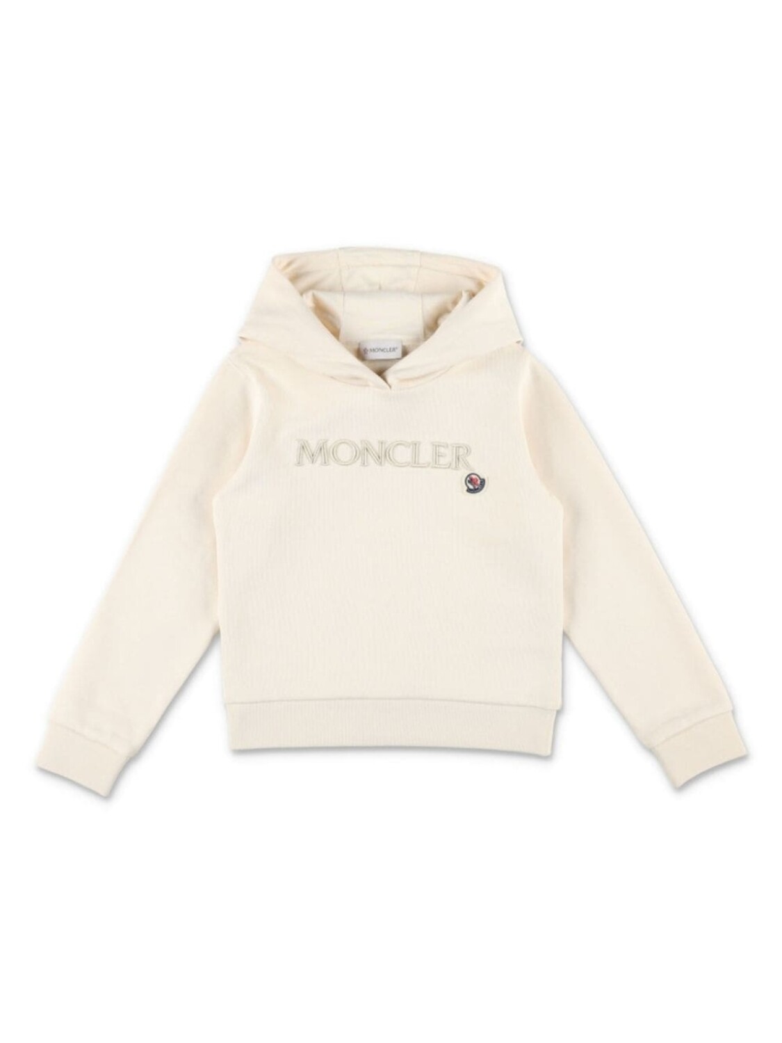 Moncler Enfant хлопковая толстовка с капюшоном и вышитым логотипом, белый
Moncler Enfant хлопковая толстовка с капюшоном и вышитым логотипом, белый