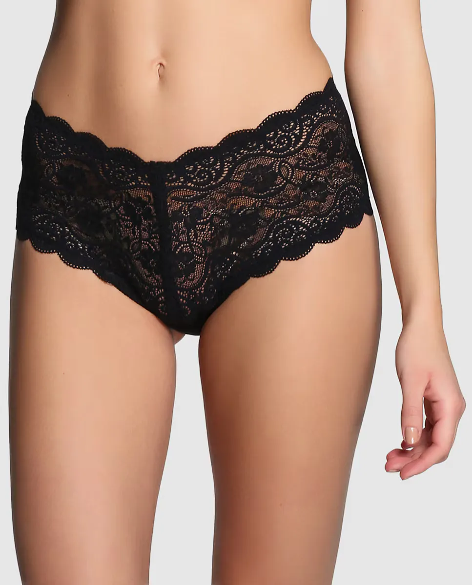 Кружевные трусики макси Amourrette Triumph, черный
Кружевные трусики макси Amourrette Triumph, черный