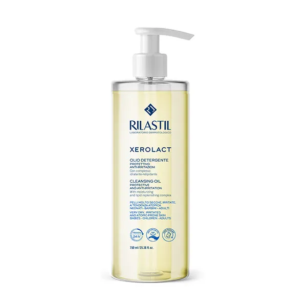 Очищающее масло для душа Xerolact Cleansing Oil Rilastil, 750 ml
Очищающее масло для душа Xerolact Cleansing Oil Rilastil, 750 ml