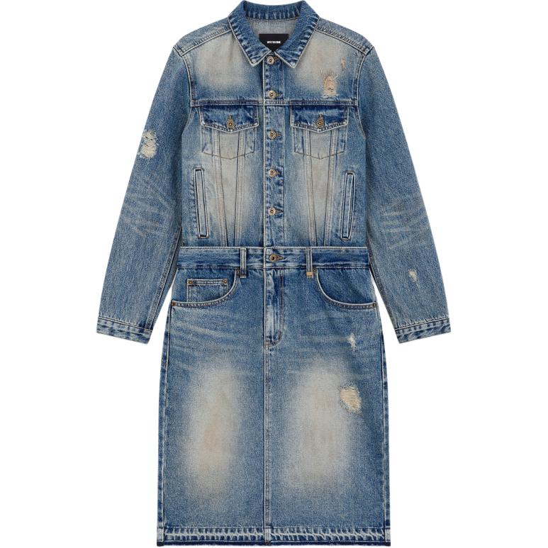 Футболка с длинными рукавами женская синяя WE11DONE
Футболка с длинными рукавами женская синяя WE11DONE