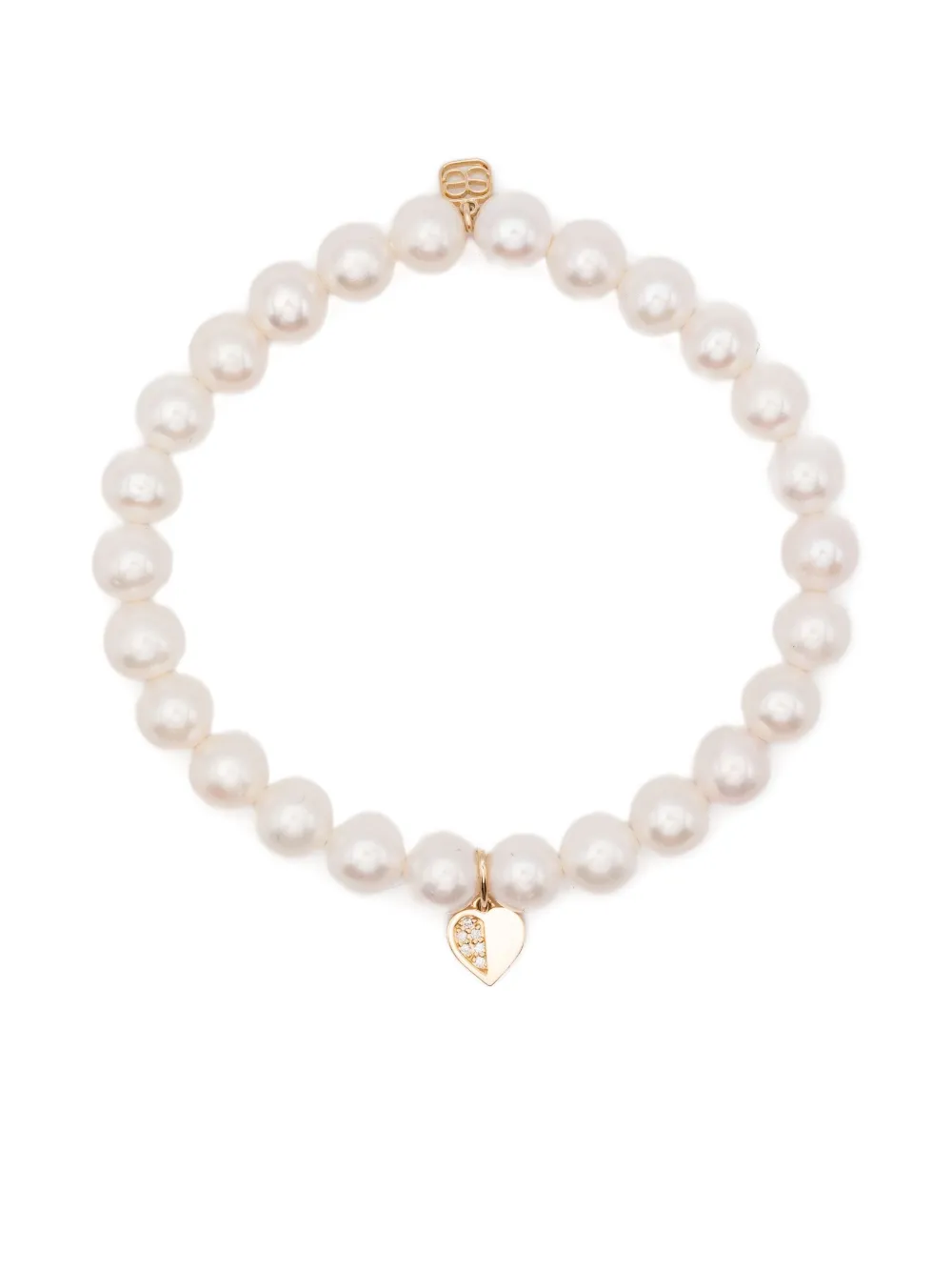 Браслет из желтого золота с жемчугом и бриллиантами Sydney Evan, золотистый
Браслет из желтого золота с жемчугом и бриллиантами Sydney Evan, золотистый