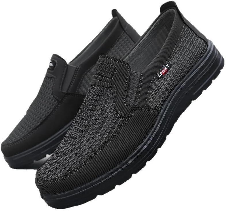 Мужские слипоны Hhhchpm, повседневные дышащие кроссовки-лодочки с поддержкой свода, легкие сетчатые лоферы для пляжа и вождения, черный
Мужские слипоны Hhhchpm, повседневные дышащие кроссовки-лодочки с поддержкой свода, легкие сетчатые лоферы для пляжа и вождения, черный