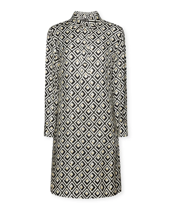 Платье с принтом Elena Mirã², черный
Платье с принтом Elena Mirã², черный