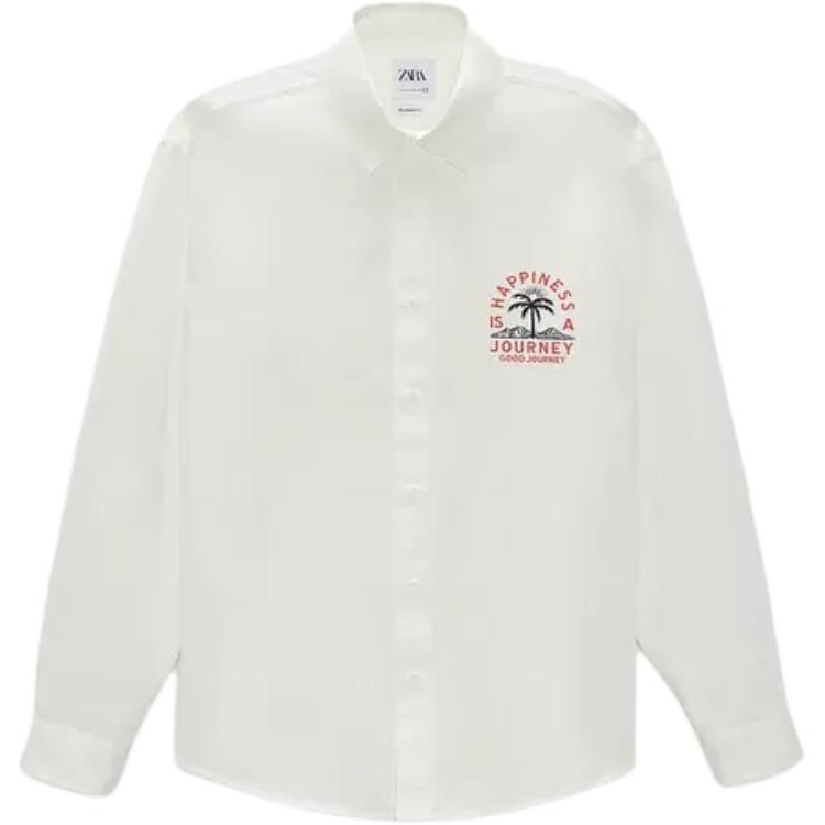 ZARA Мужская белая рубашка
ZARA Мужская белая рубашка