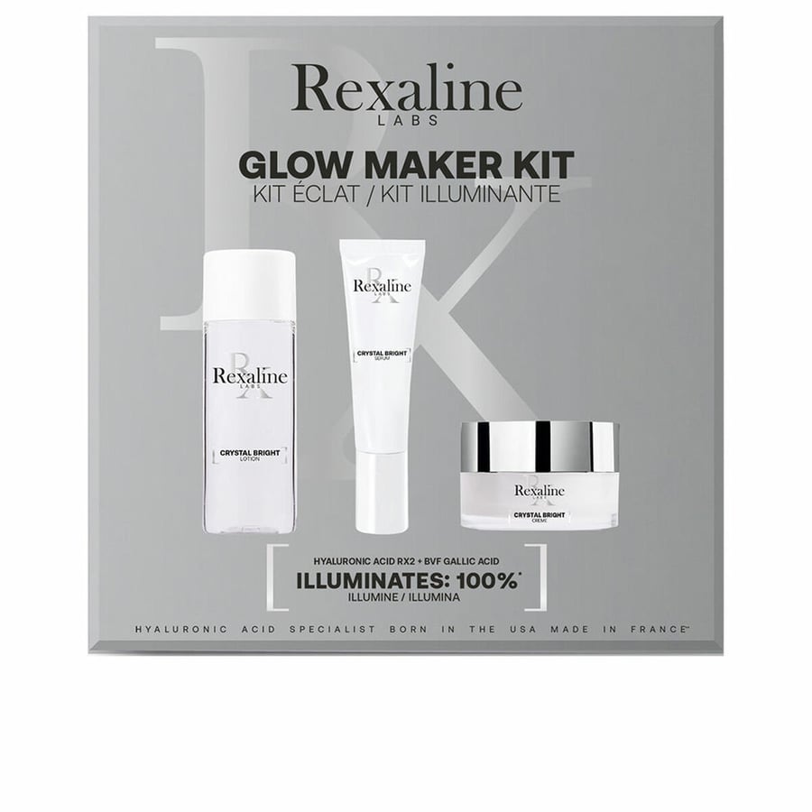 Набор женской косметики Rexaline Crystal Bright Glow из 3 частей
Набор женской косметики Rexaline Crystal Bright Glow из 3 частей